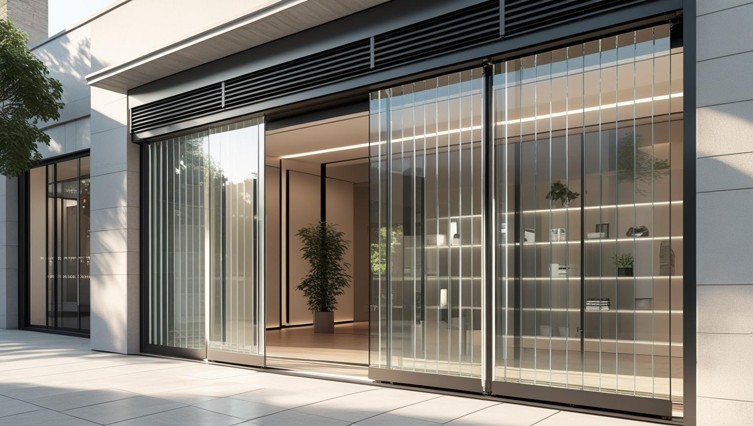 See Through Roller Shutters