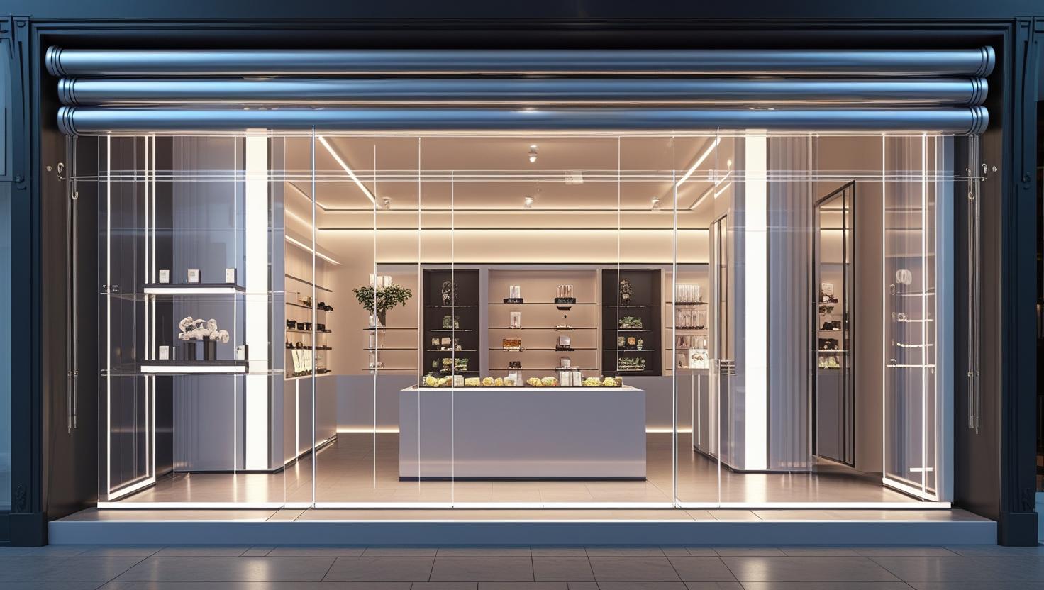 Transparent Polycarbonate Roller Shutter