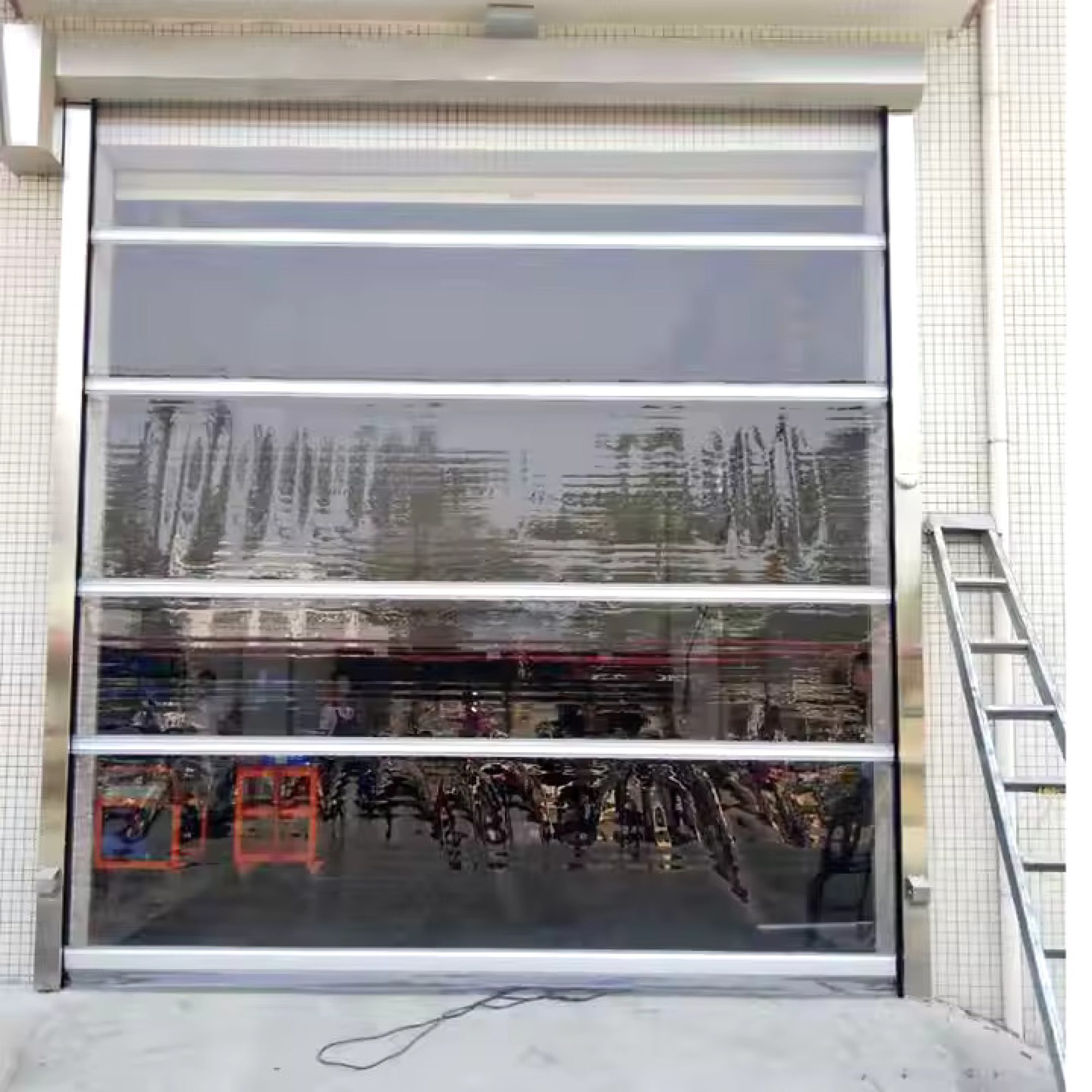 transprent roller shutter